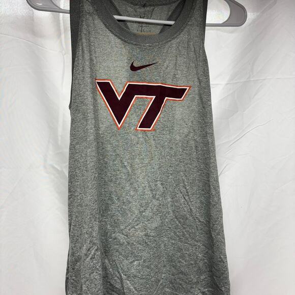 Burgundy and grey nike virginia 2 piece set - Picture 2 of 8